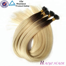 Alibaba Экспресс Оптовая продажа человеческих волос предварительно скреплять волосы расширения плоским наконечником волос